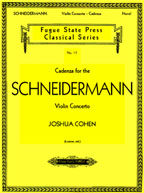 cadenza for the schneidermann violin concerto